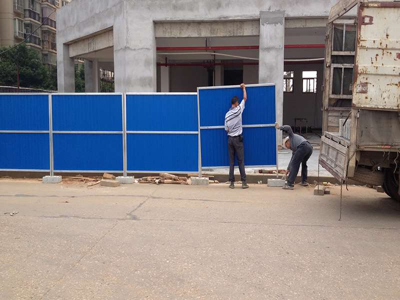 黃石建筑工地鐵皮圍擋